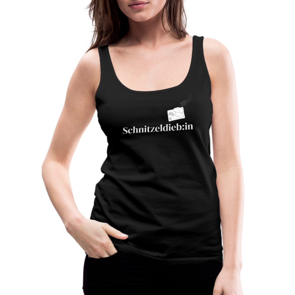 Schnitzeldieb:in "Frauen" Tank Top - Schwarz