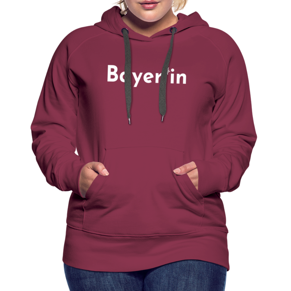 Bayer*in "Frauen" Hoodie - Bordeaux