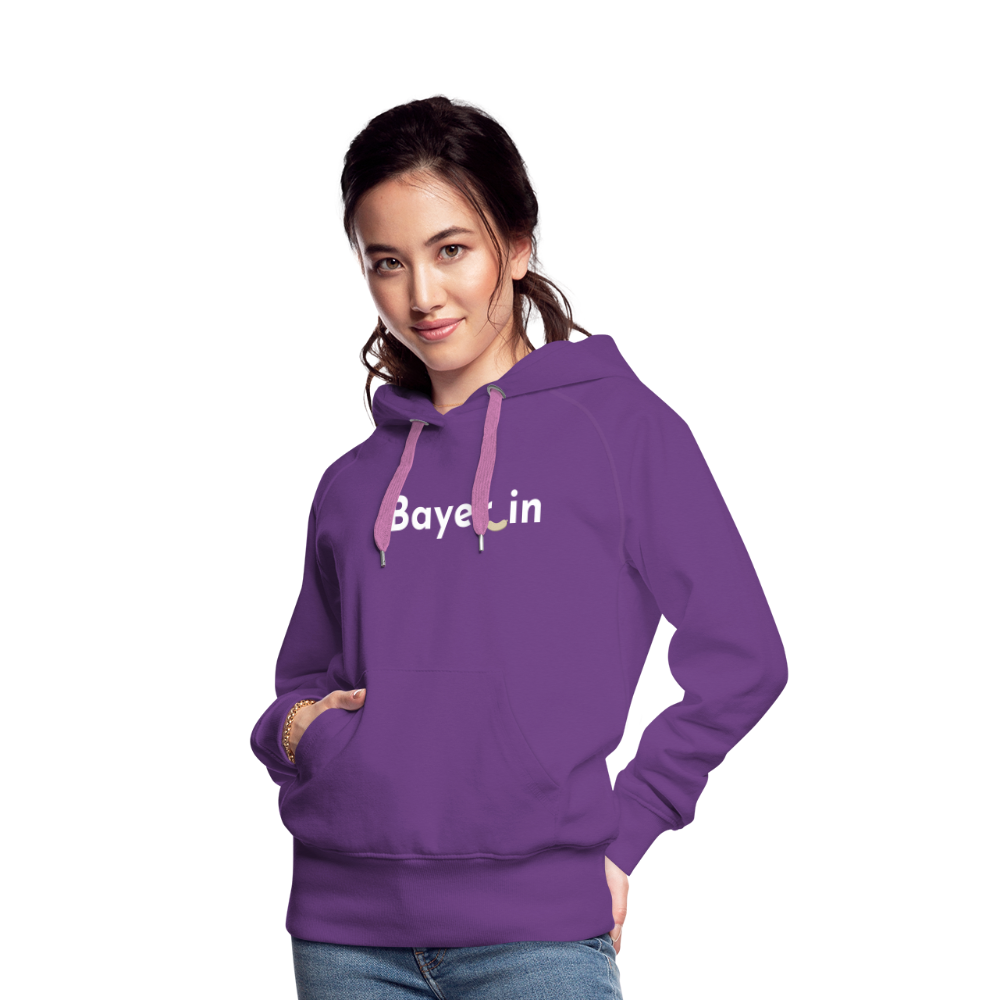 Bayer_in "Frauen" Hoodie - Purple