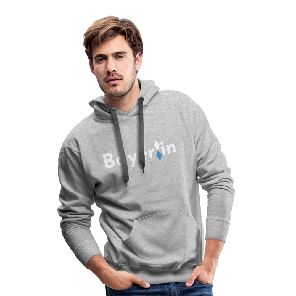 Bayer:in "Männer" Hoodie - Grau meliert