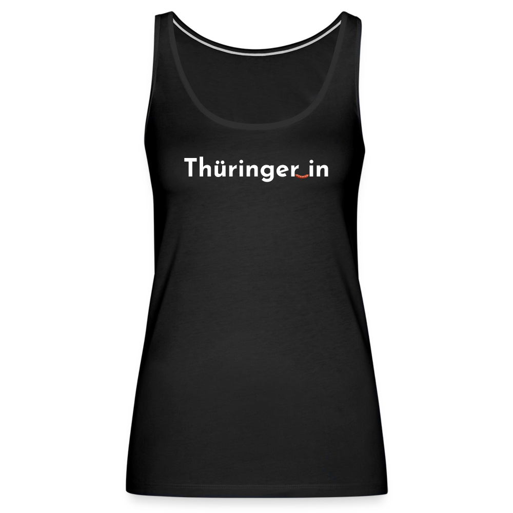 Thüringer_in "Frauen" Tank Top - Schwarz