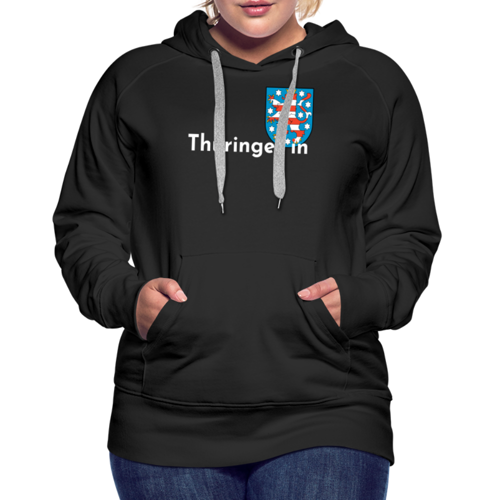 Thüringer*in "Frauen" Hoodie - Schwarz