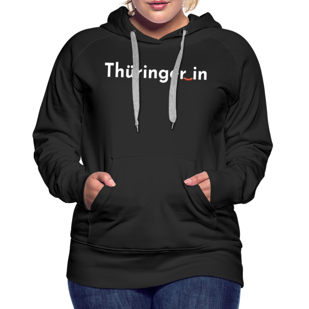 Thüringer_in "Frauen" Hoodie - Schwarz