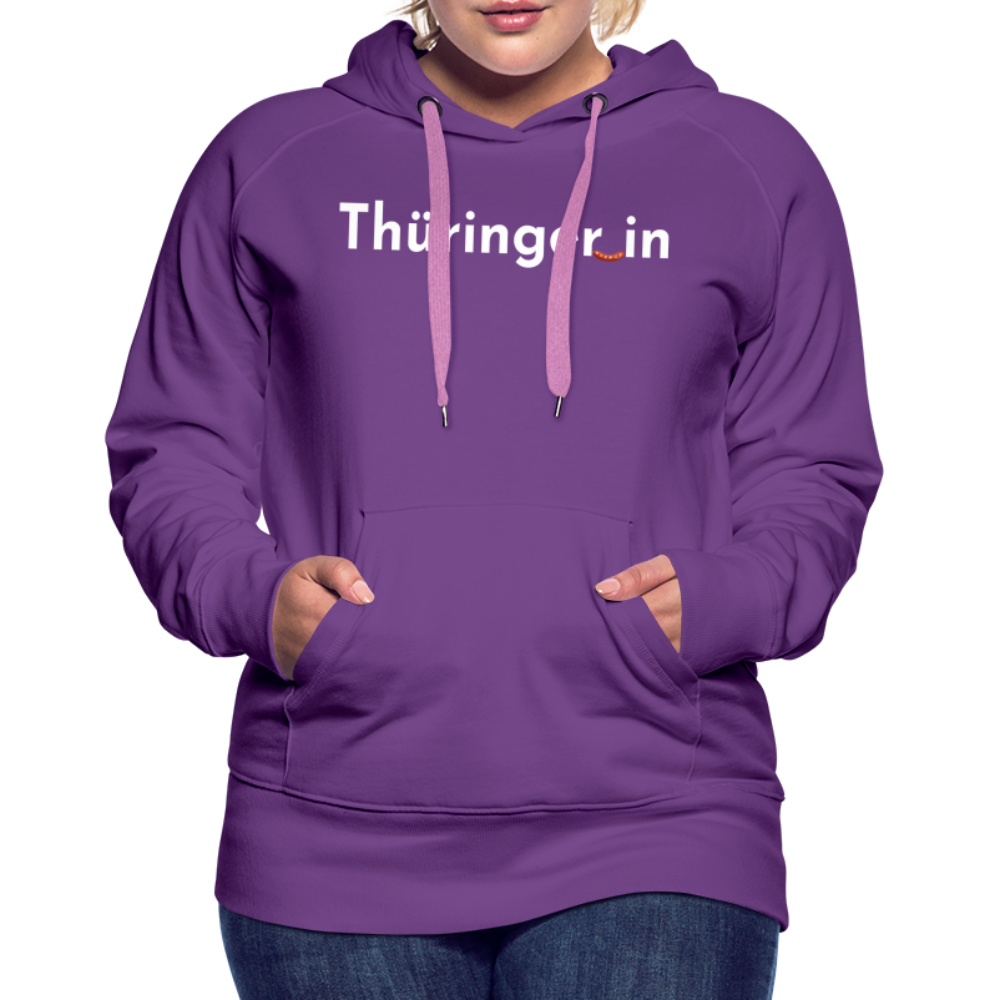 Thüringer_in "Frauen" Hoodie - Purple