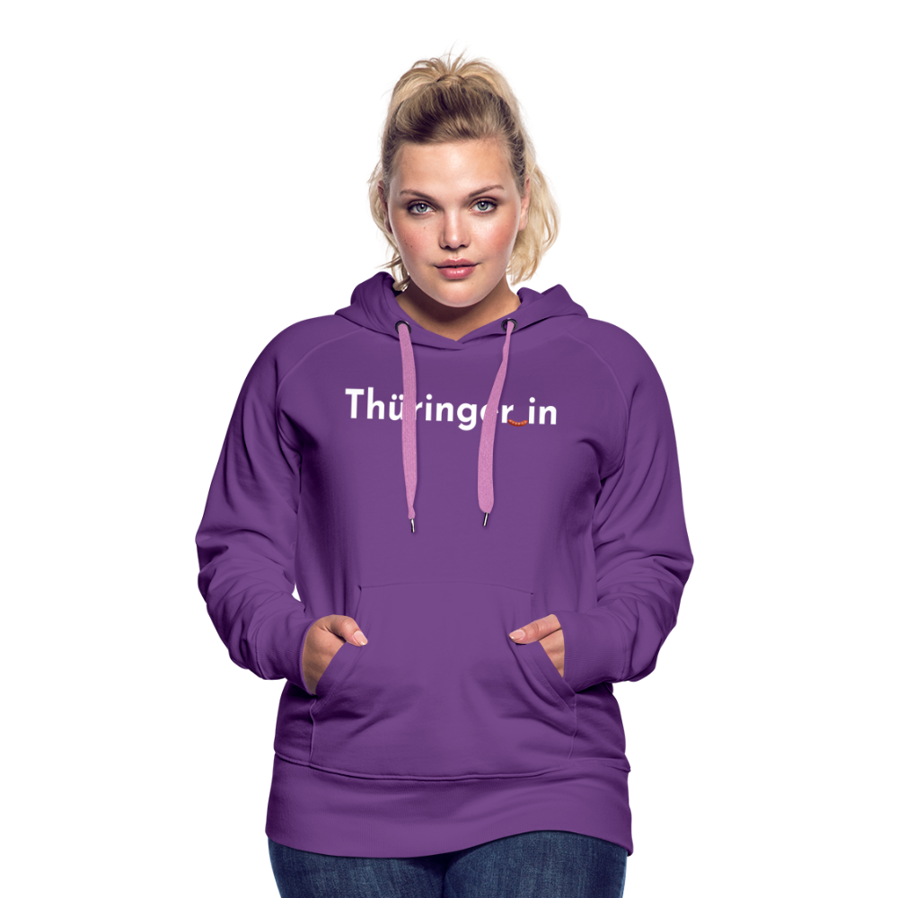 Thüringer_in "Frauen" Hoodie - Purple