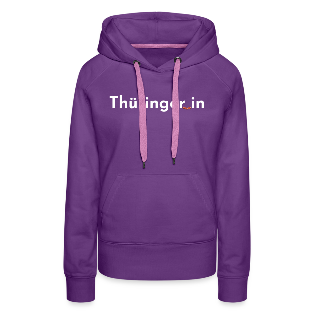 Thüringer_in "Frauen" Hoodie - Purple