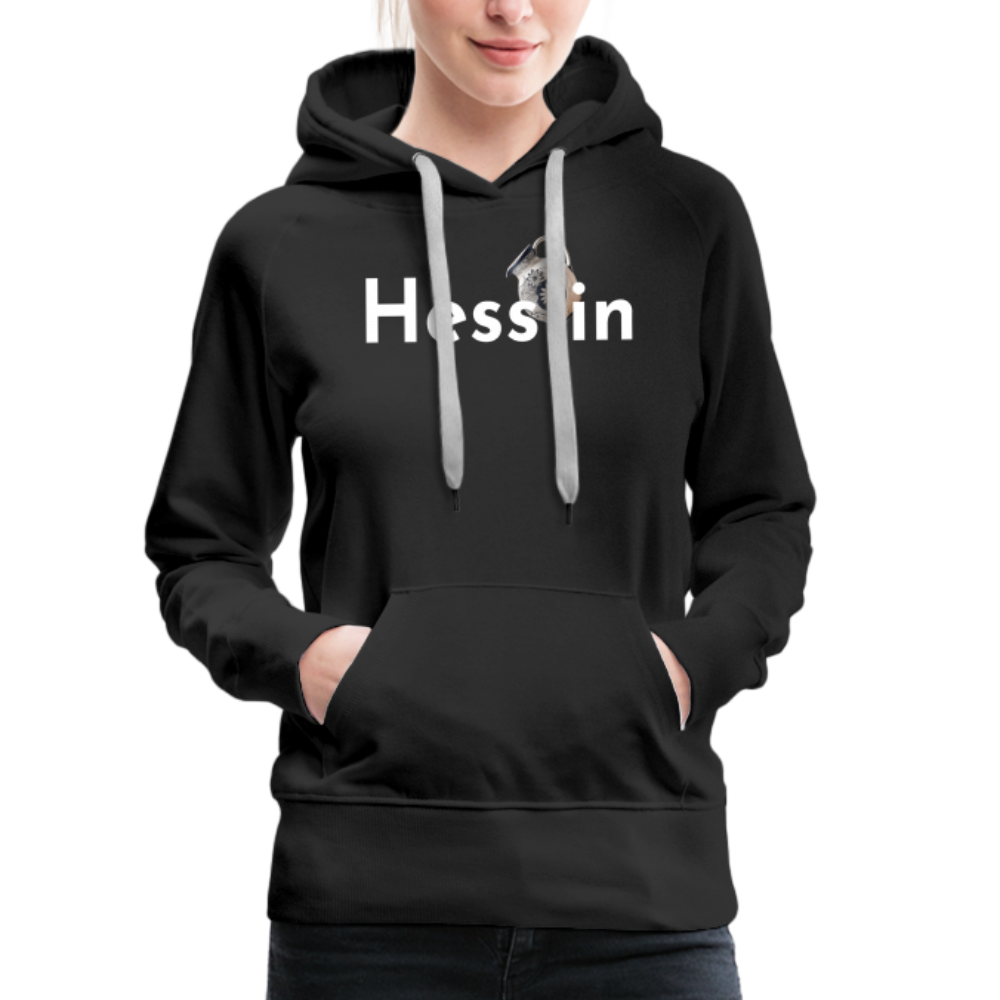 Hess*in "Frauen" Hoodie - Schwarz