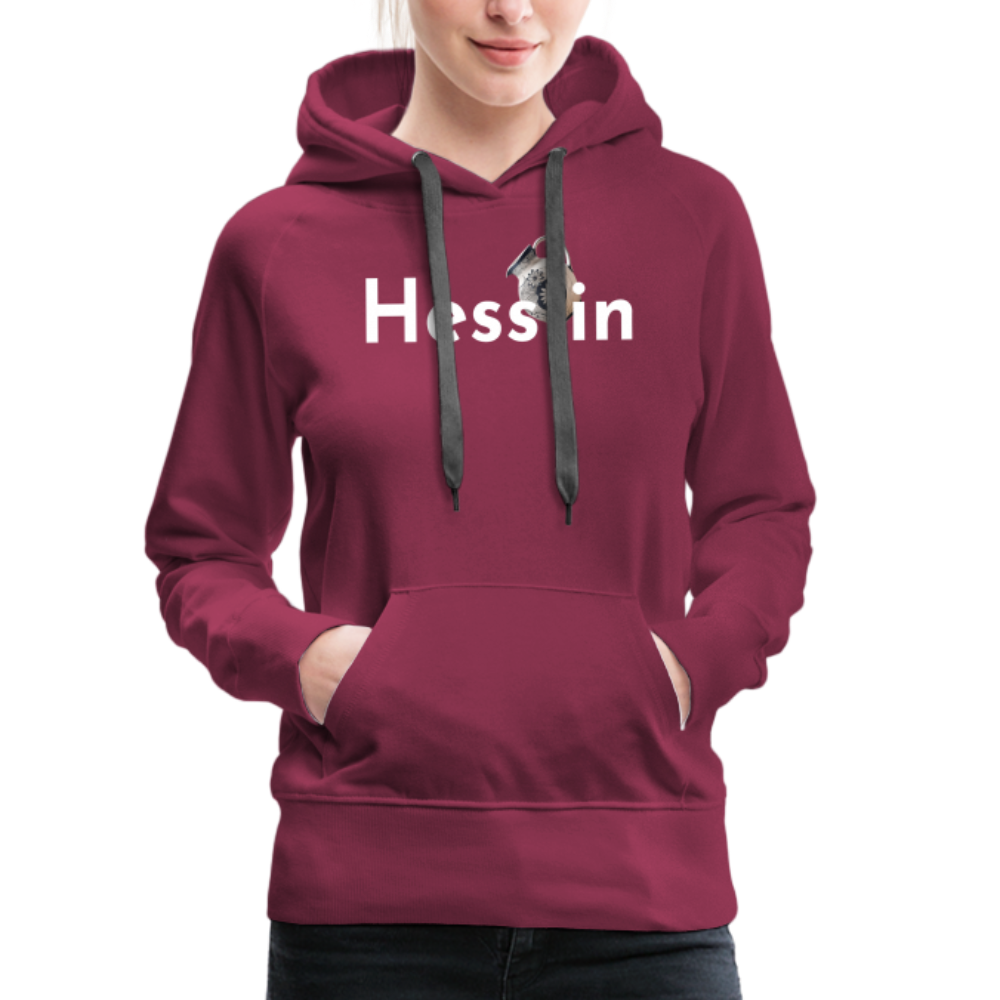 Hess*in "Frauen" Hoodie - Bordeaux