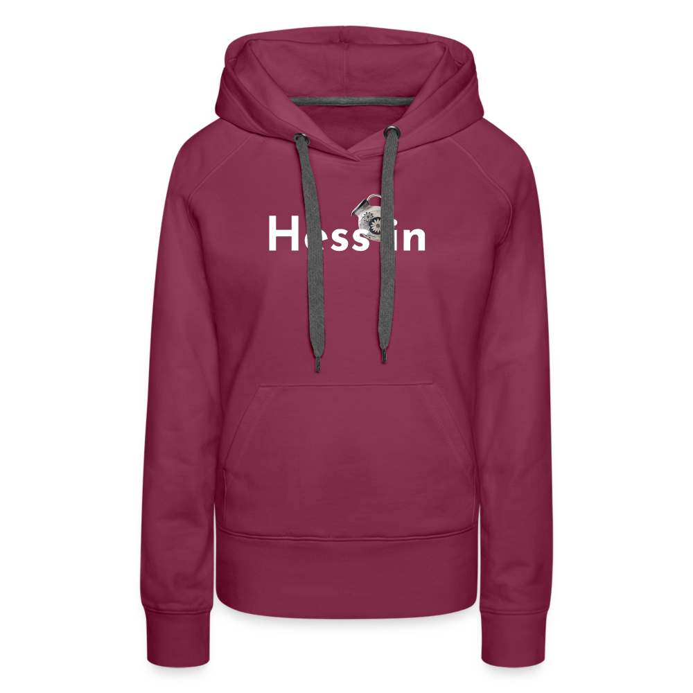 Hess*in "Frauen" Hoodie - Bordeaux