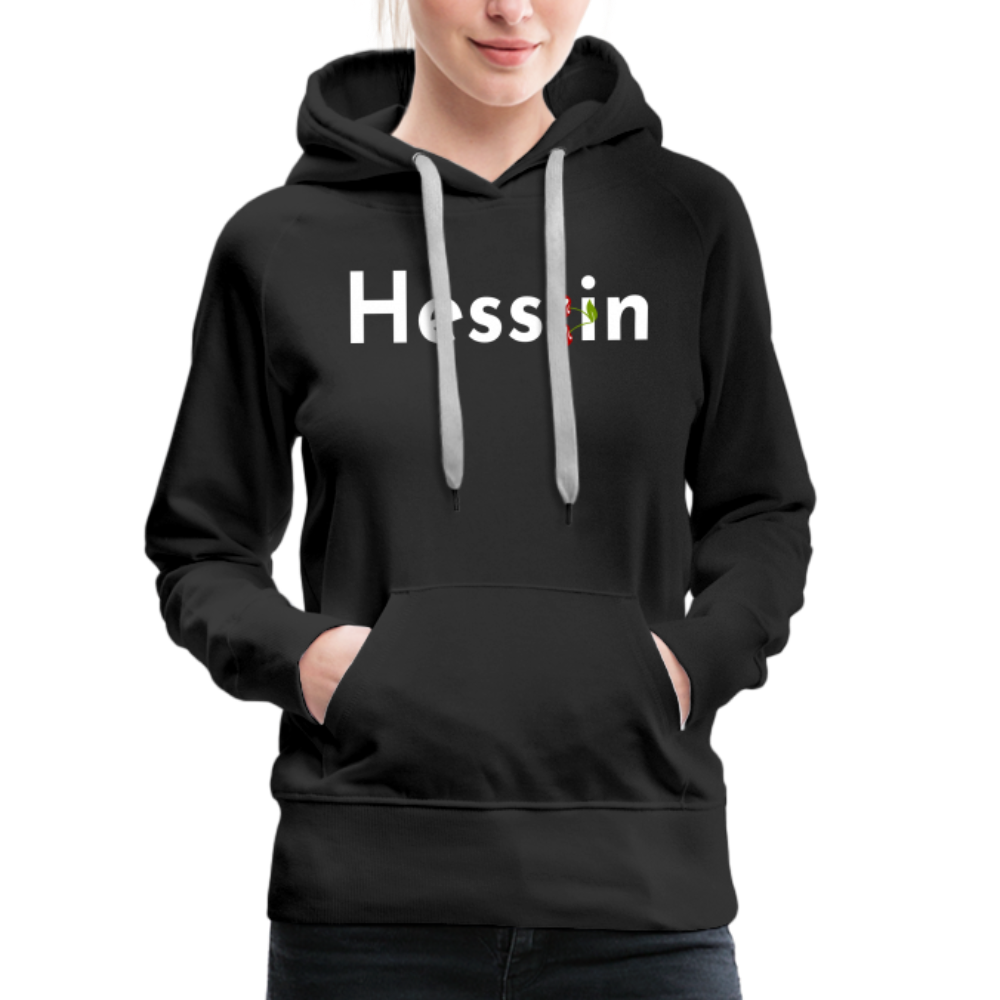 Hess:in "Frauen" Hoodie - Schwarz