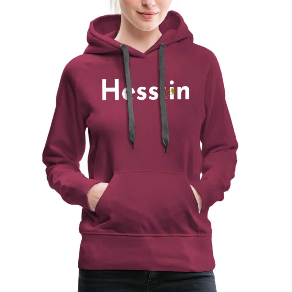 Hess:in "Frauen" Hoodie - Bordeaux