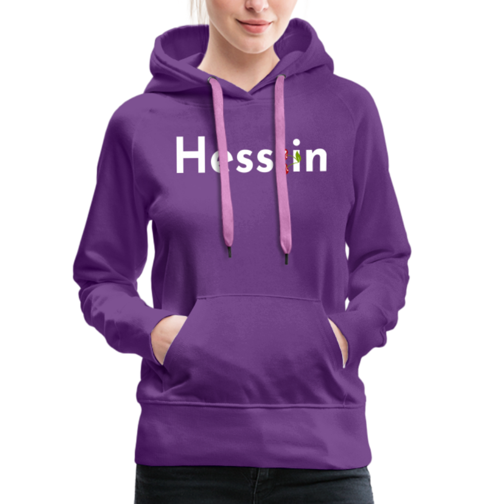 Hess:in "Frauen" Hoodie - Purple