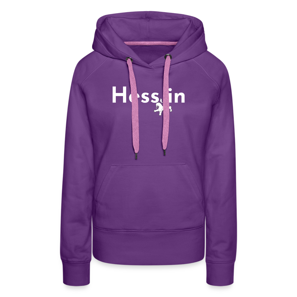 Hess_in "Frauen" Hoodie - Purple