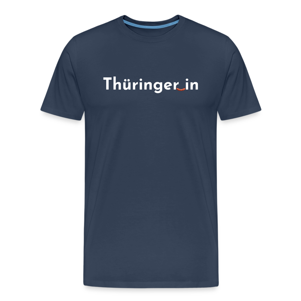 Thüringer_in "Männer" T-Shirt - Navy