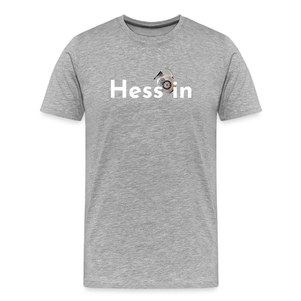 Hess*in "Männer" T-Shirt - Grau meliert