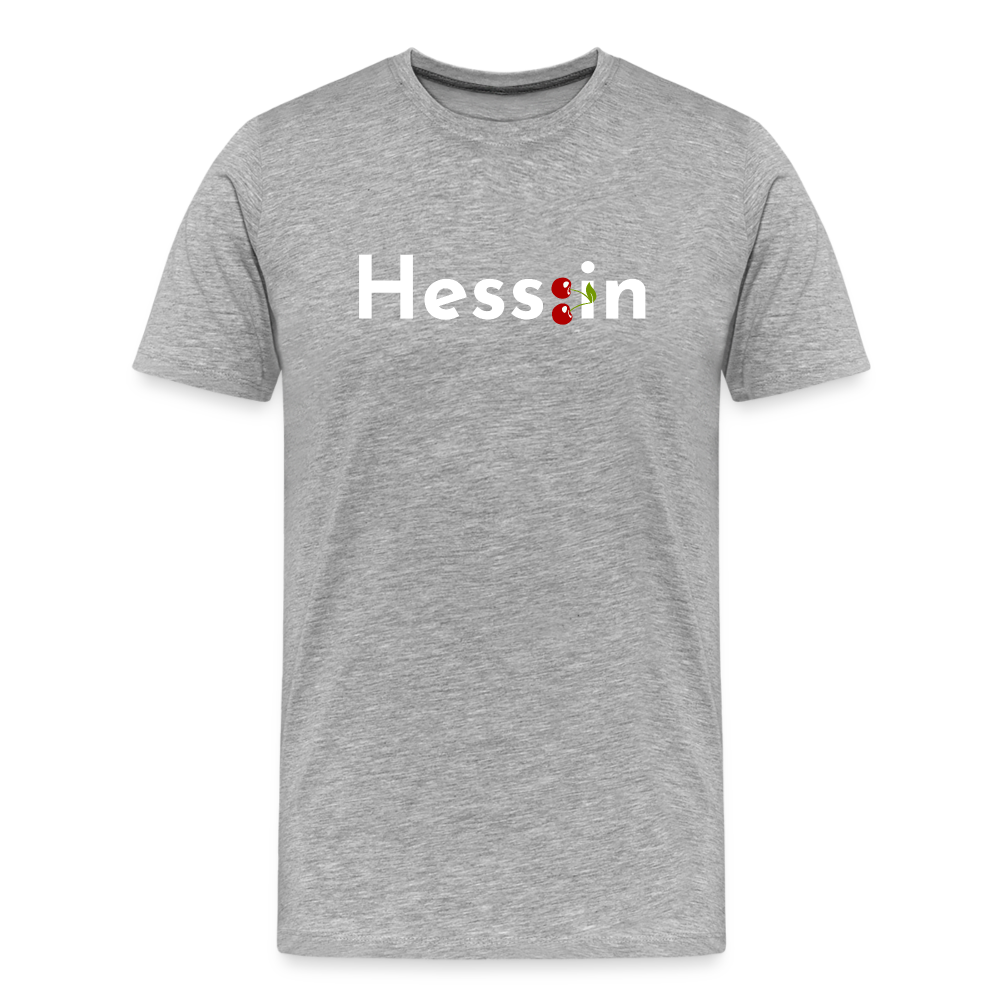 Hess:in "Männer" T-Shirt - Grau meliert