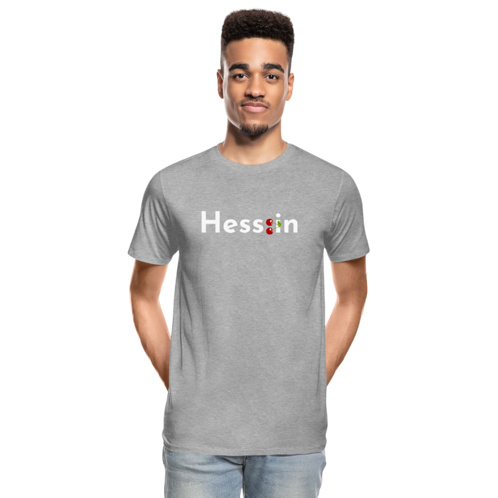 Hess:in "Männer" T-Shirt - Grau meliert