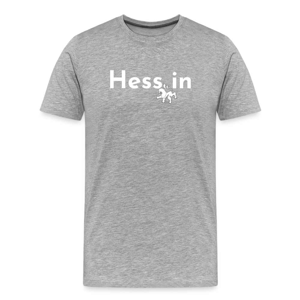 Hess_in "Männer" T-Shirt - Grau meliert