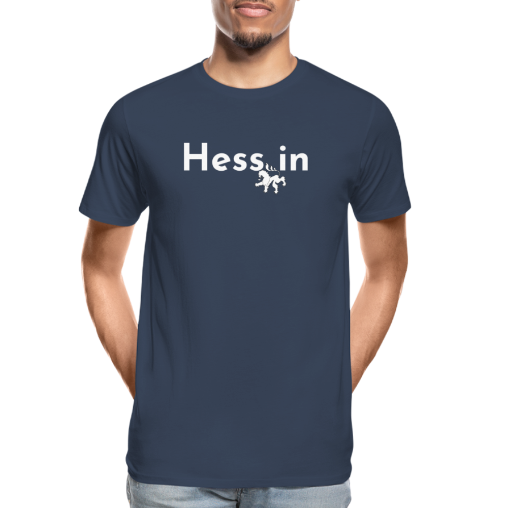 Hess_in "Männer" T-Shirt - Navy