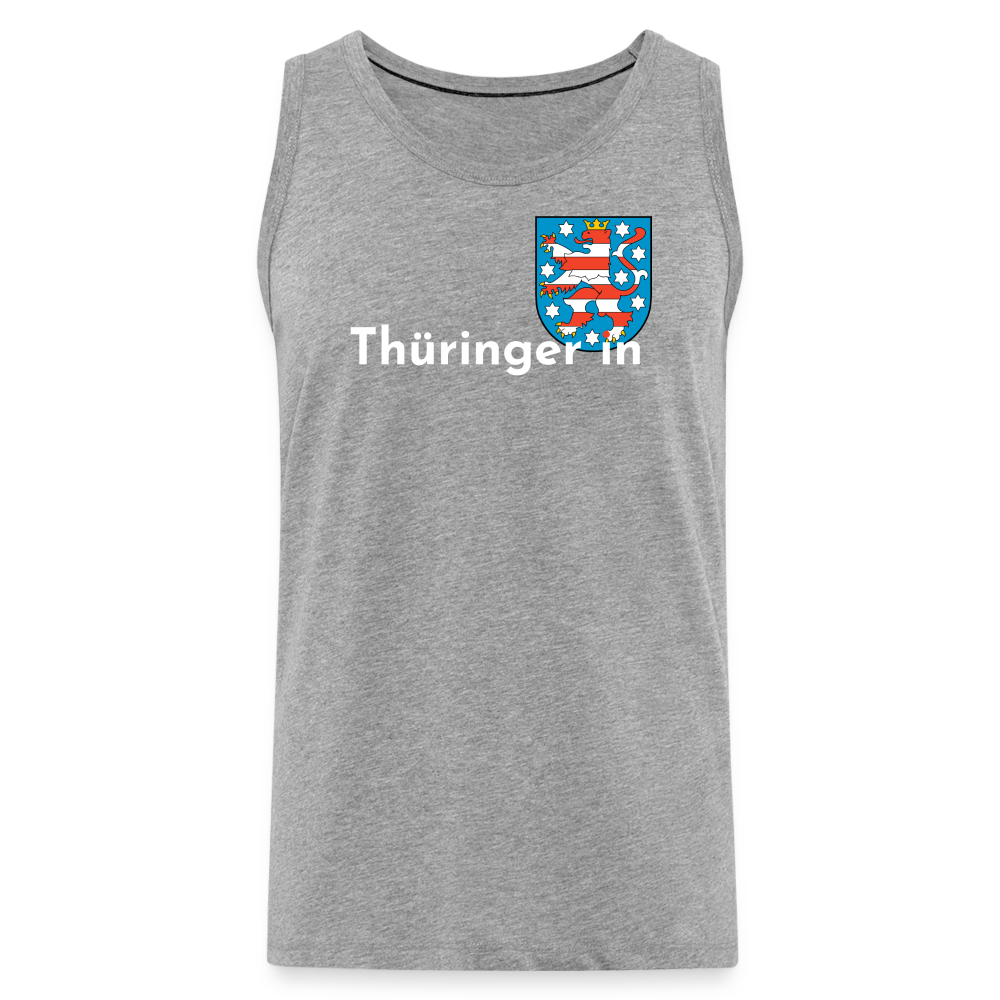 Thüringer*in "Männer" Tank Top - Grau meliert