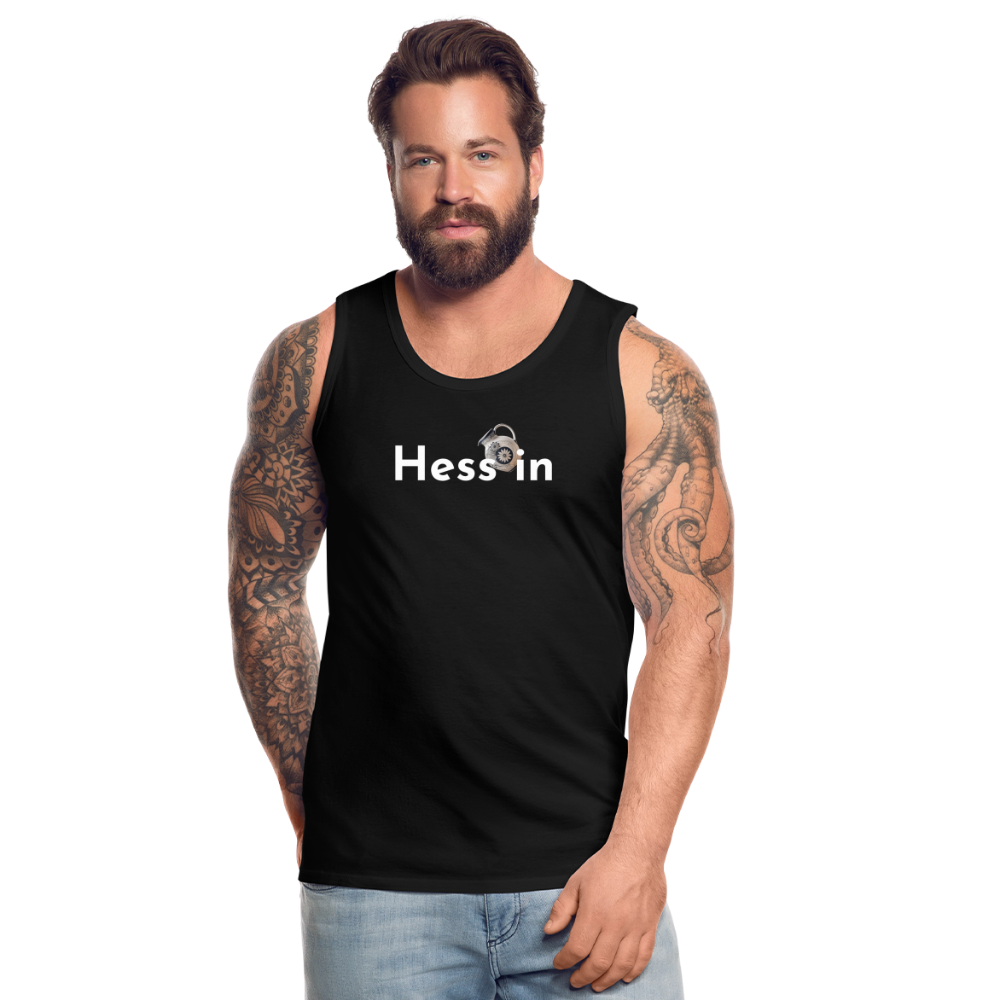 Hess*in "Männer" Tank Top - Schwarz