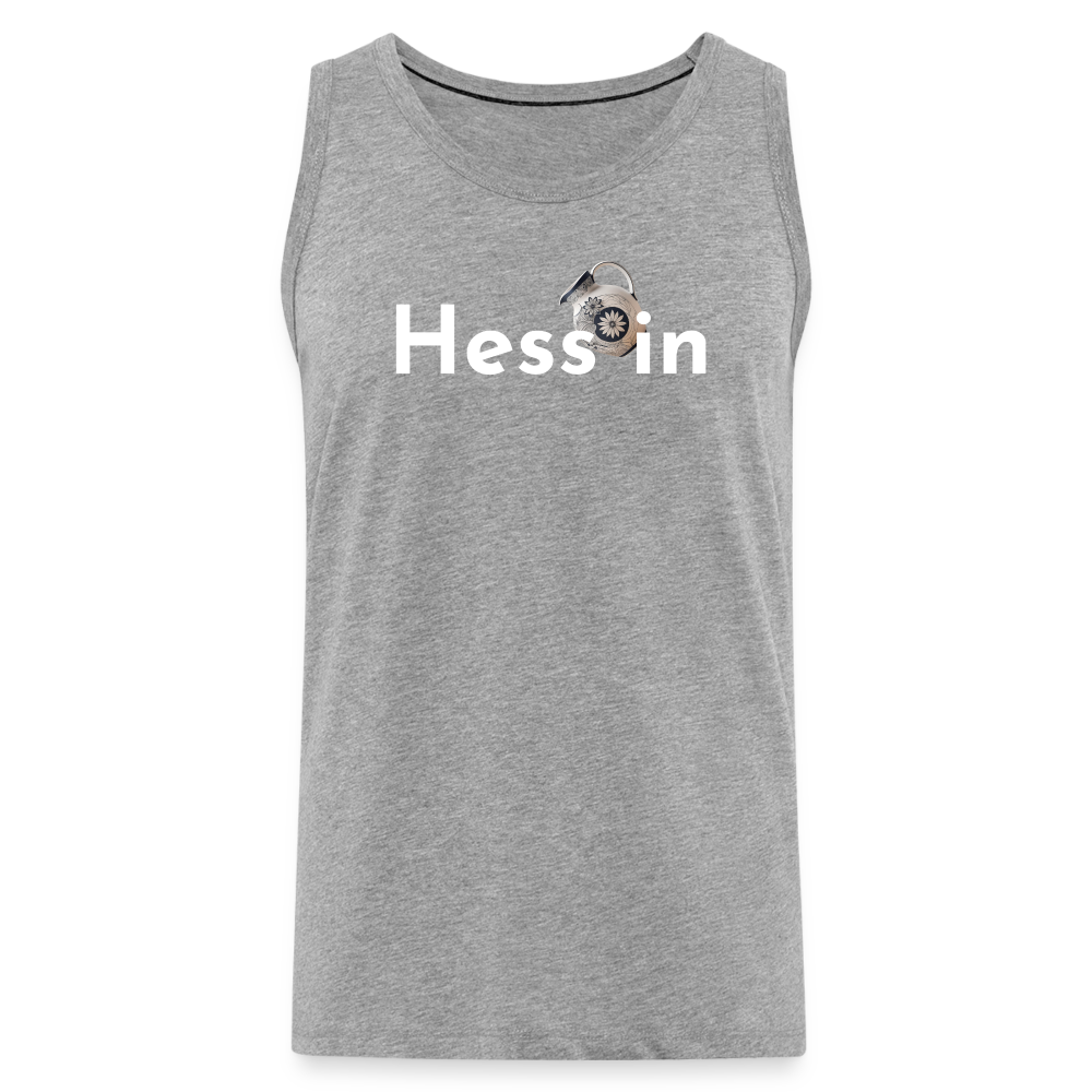 Hess*in "Männer" Tank Top - Grau meliert