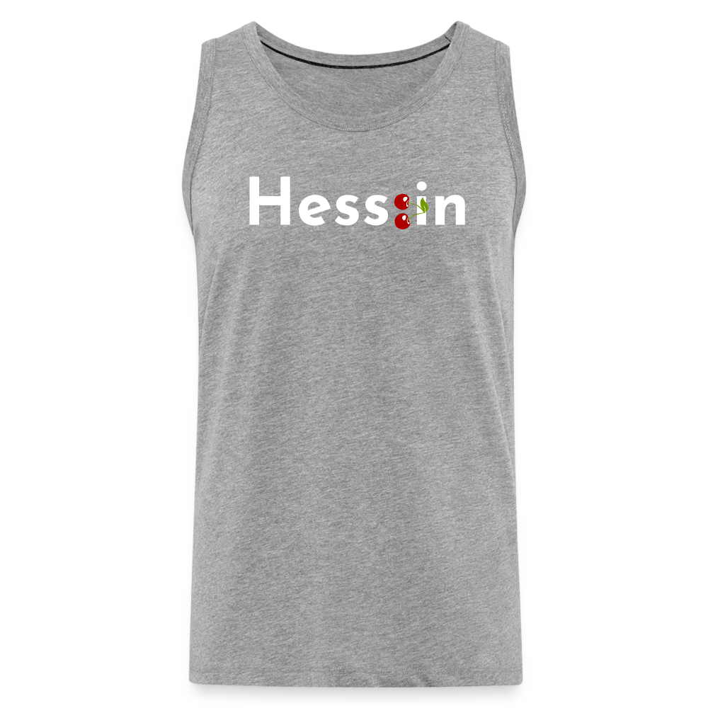 Hess:in "Männer" Tank Top - Grau meliert