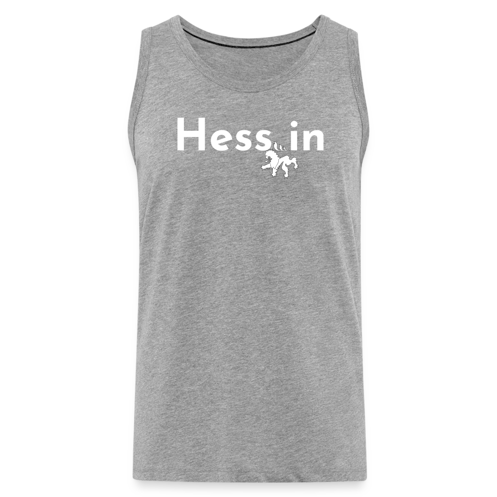 Hess_in "Männer" Tank Top - Grau meliert