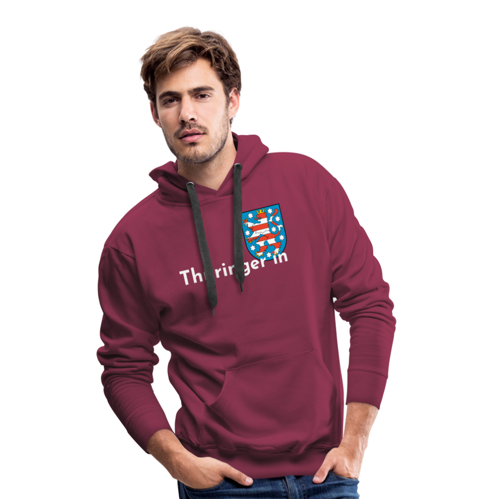 Thüringer*in "Männer" Hoodie - Bordeaux