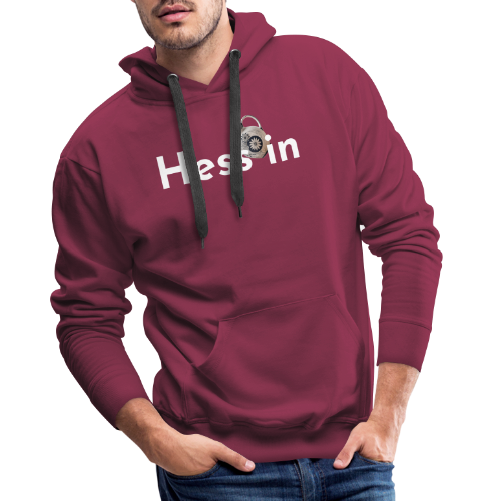 Hess*in "Männer" Hoodie - Bordeaux