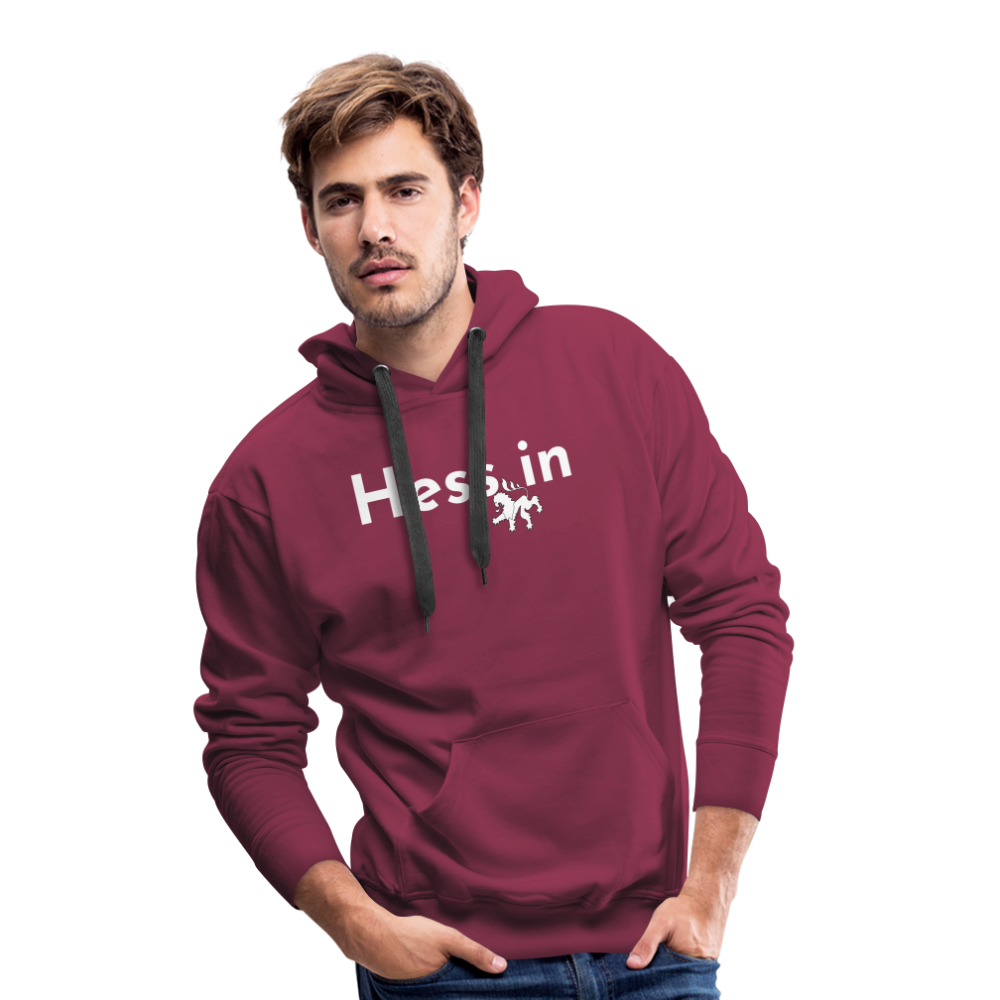 Hess_in "Männer" Hoodie - Bordeaux