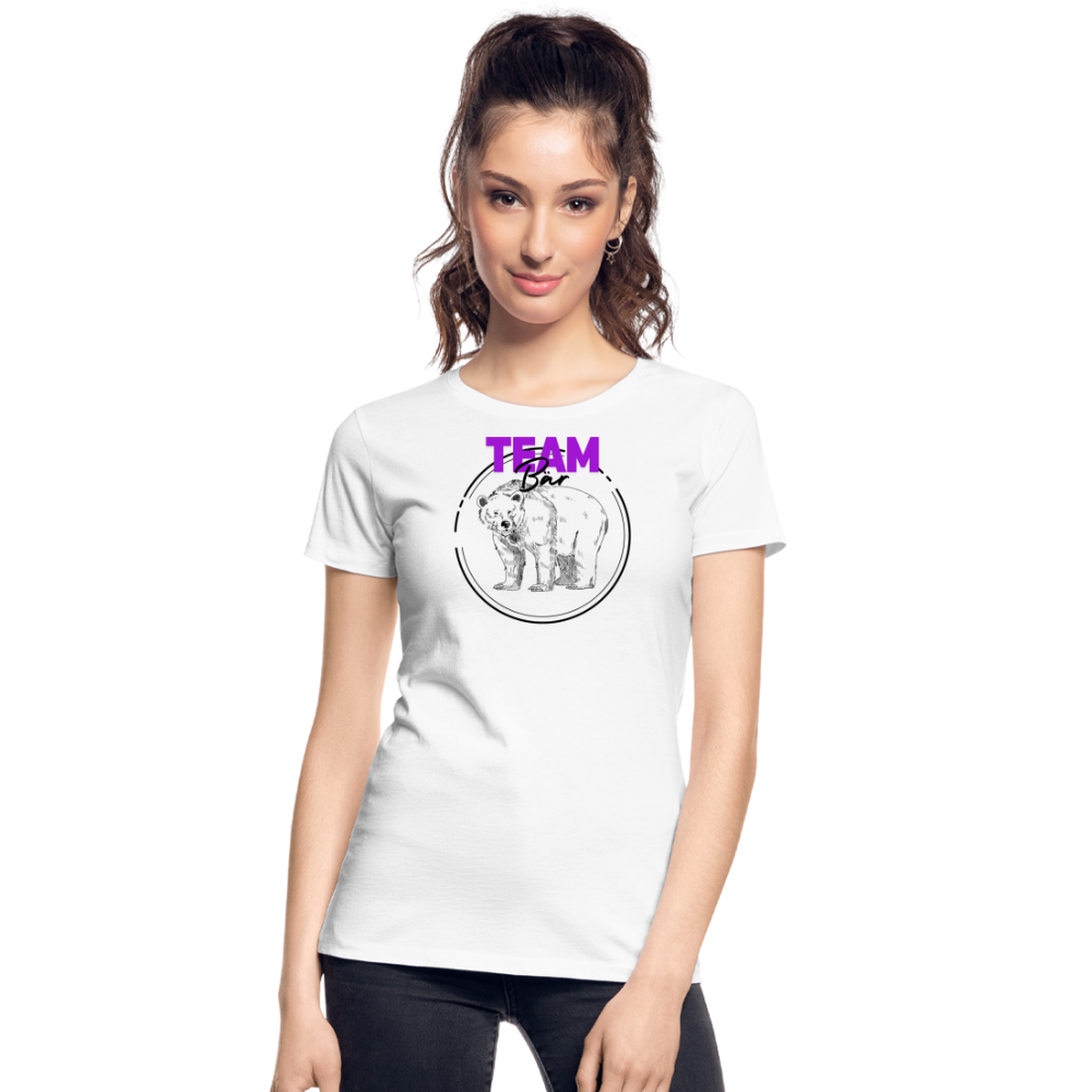 Team Bär "Frauen" T-Shirt - Weiß