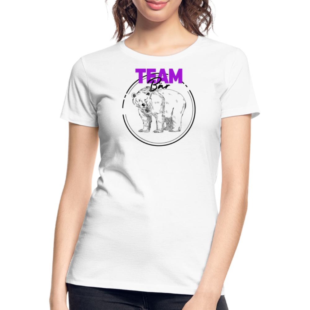 Team Bär "Frauen" T-Shirt - Weiß