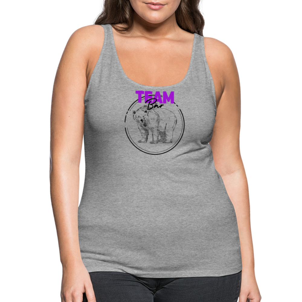 Team Bär "Frauen" Tank Top - Grau meliert