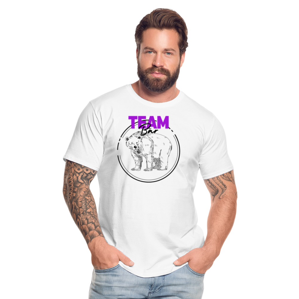 Team Bär "Männer" T-Shirt - Weiß