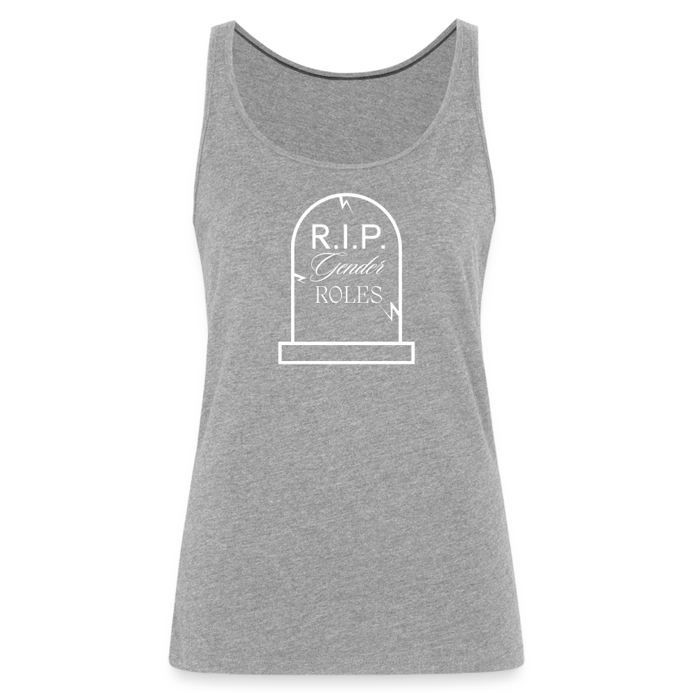 RIP Gender Roles "Frauen" Tank Top - Grau meliert