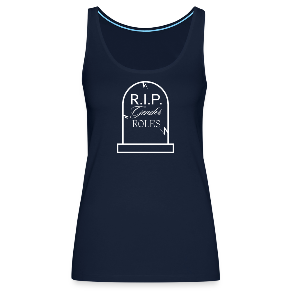 RIP Gender Roles "Frauen" Tank Top - Navy