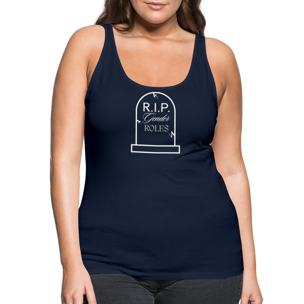 RIP Gender Roles "Frauen" Tank Top - Navy