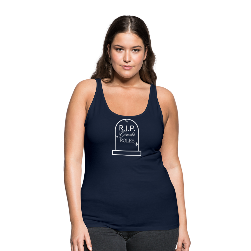 RIP Gender Roles "Frauen" Tank Top - Navy