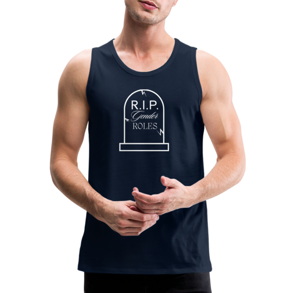 RIP Gender Roles "Männer" Tank Top - Navy