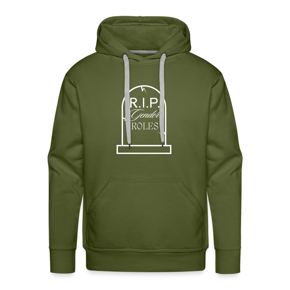 RIP Gender Roles "Männer" Hoodie - Olivgrün