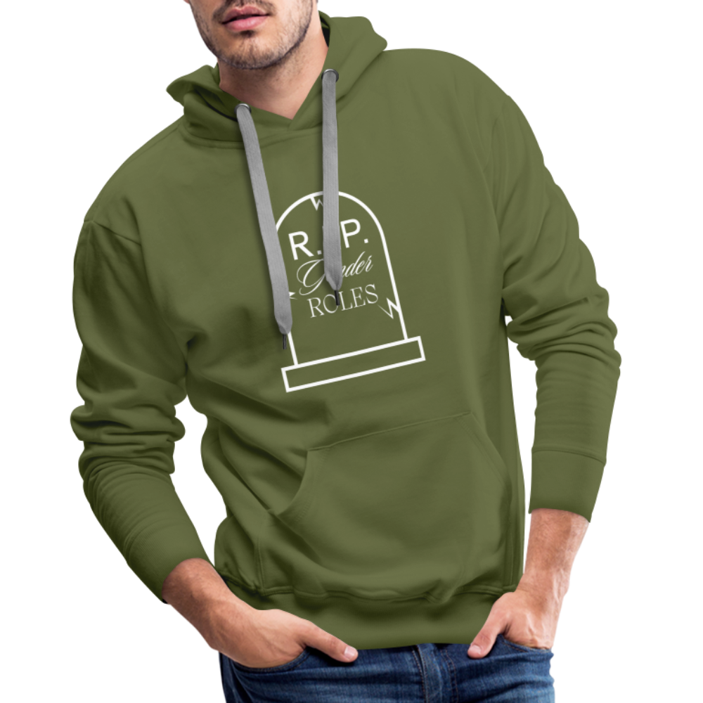 RIP Gender Roles "Männer" Hoodie - Olivgrün