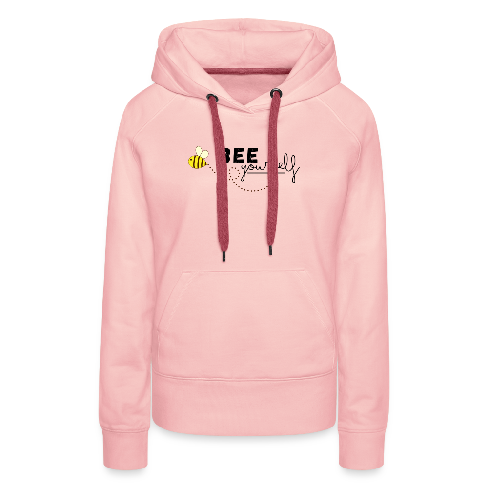 Bee yourself "Frauen" Hoodie - Kristallrosa