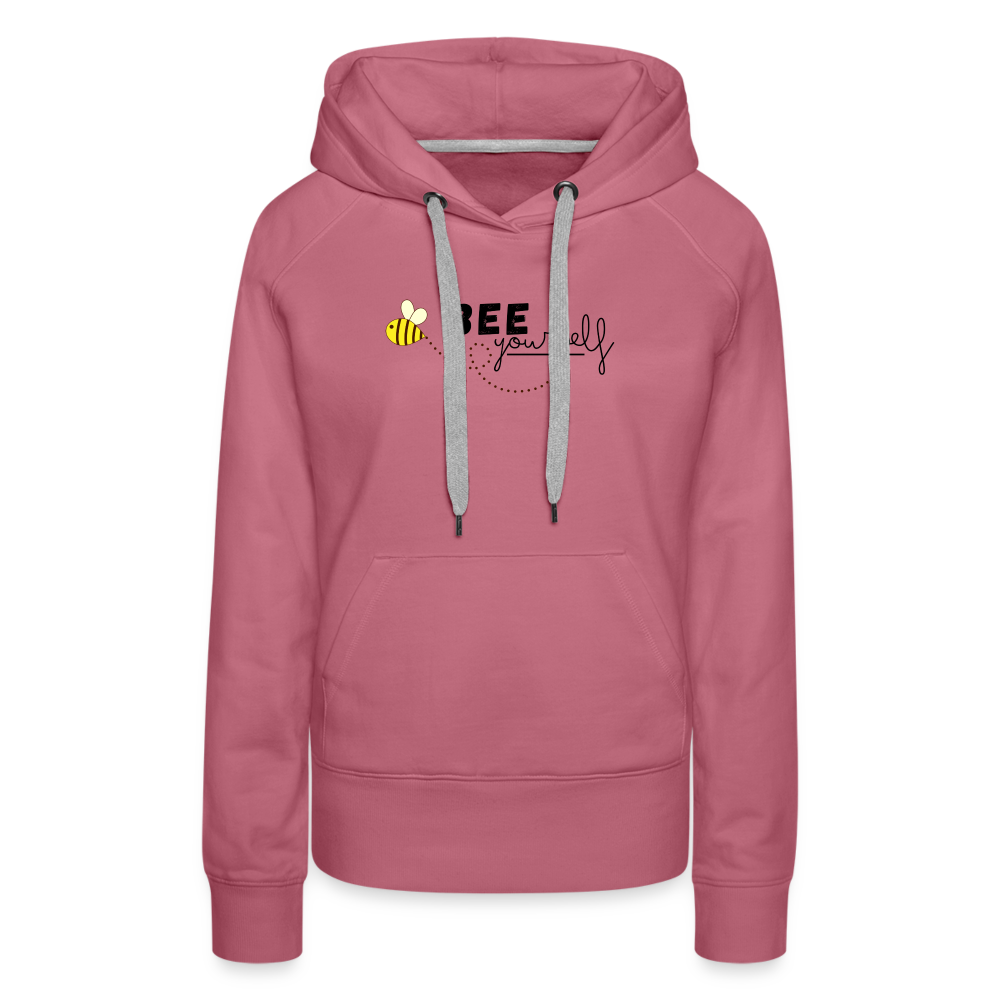 Bee yourself "Frauen" Hoodie - Malve