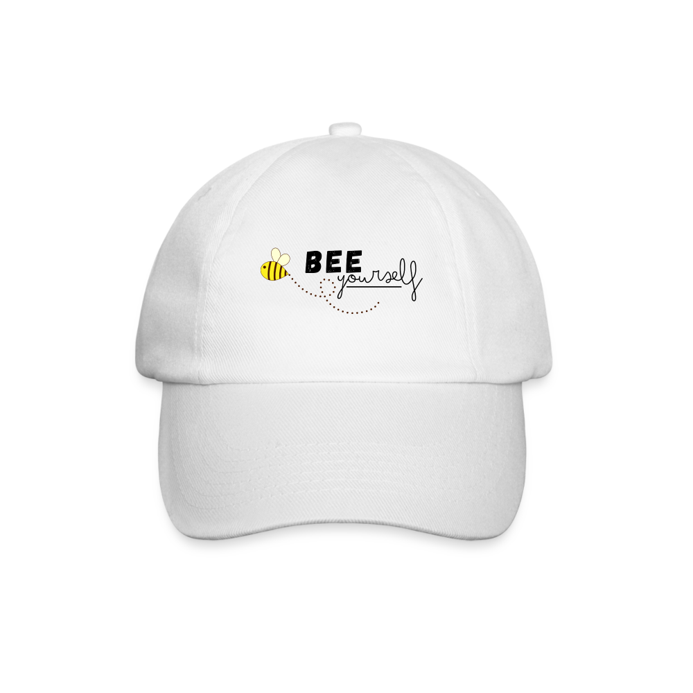 Bee yourself Baseballkappe - Weiß/Weiß