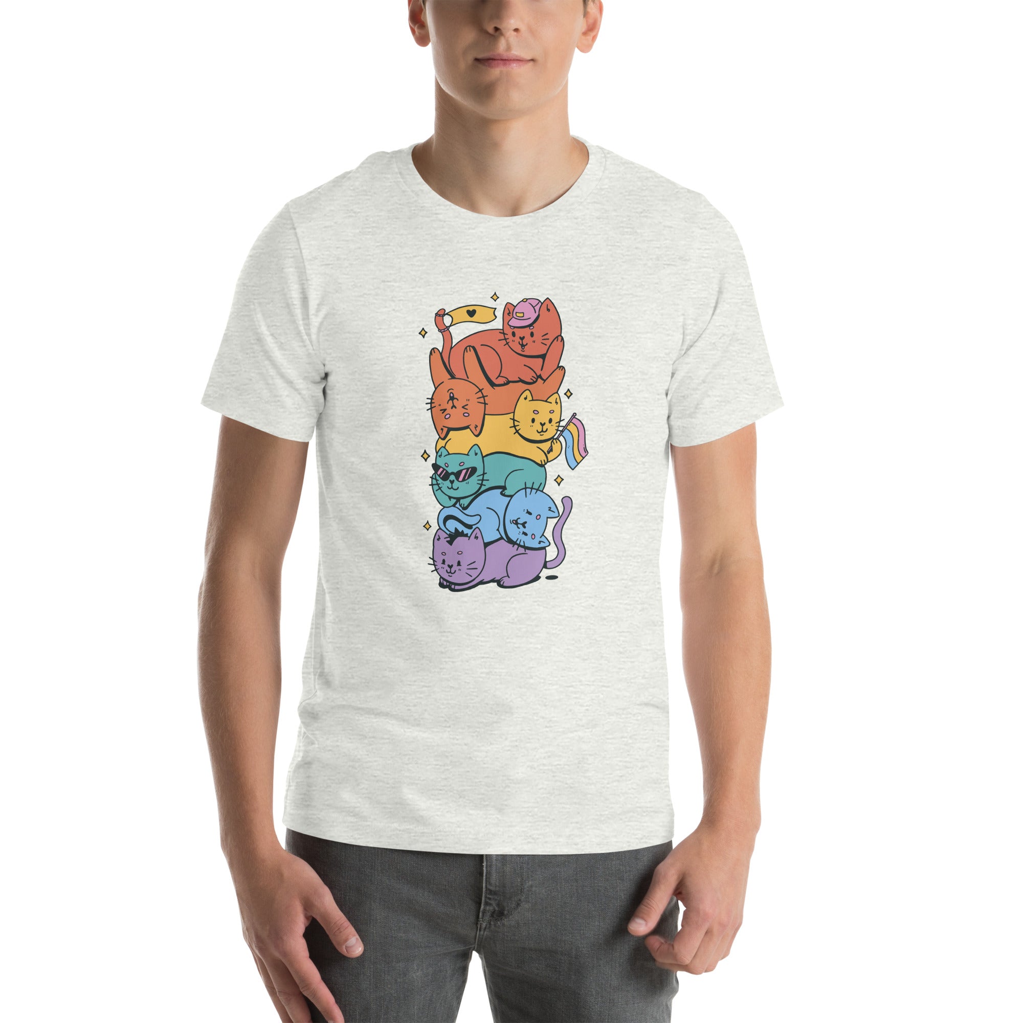 LGBTQ+ Cats Unisex T-Shirt